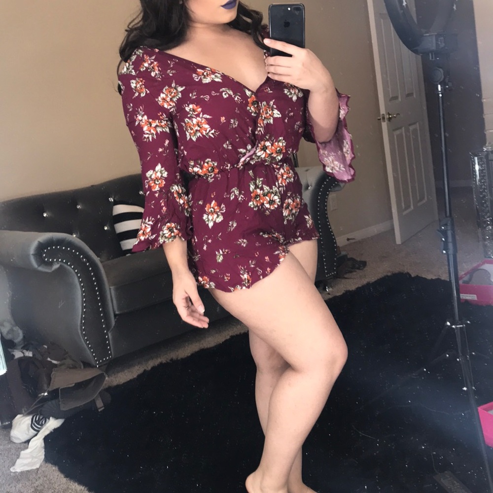 Floral Romper